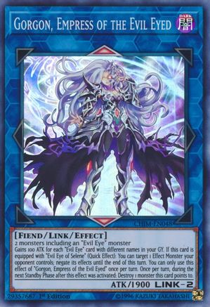 Gorgon, Empress of the Evil Eyed (CHIM-EN048) - Chaos Impact 1st Edition