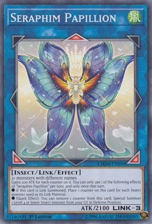 Seraphim Papillion (CHIM-EN050) - Chaos Impact 1st Edition