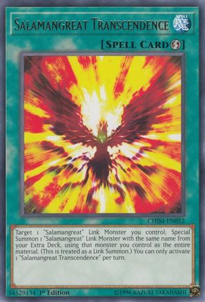Salamangreat Transcendence (CHIM-EN052) - Chaos Impact 1st Edition
