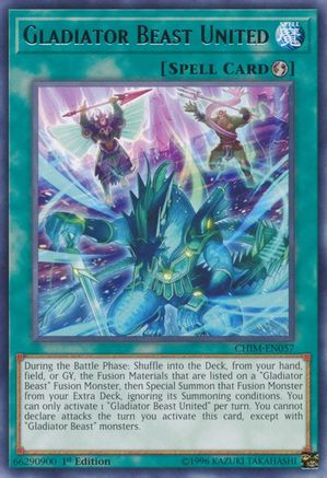 Gladiator Beast United (CHIM-EN057) - Chaos Impact Unlimited