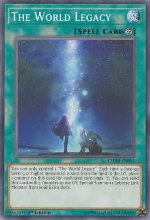 The World Legacy (CHIM-EN061) - Chaos Impact 1st Edition