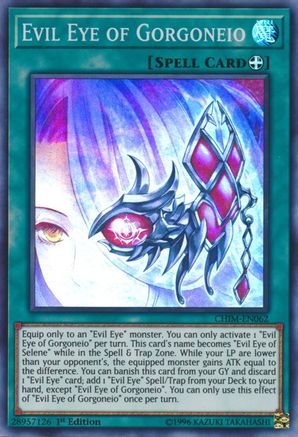 Evil Eye of Gorgoneio (CHIM-EN062) - Chaos Impact 1st Edition