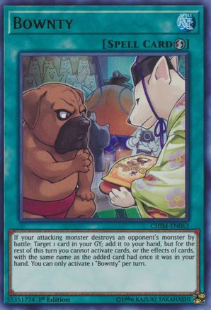 Bownty (CHIM-EN063) - Chaos Impact 1st Edition