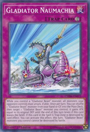 Gladiator Naumachia (CHIM-EN072) - Chaos Impact 1st Edition