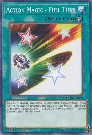 Action Magic - Full Turn (CHIM-EN093) - Chaos Impact 1st Edition