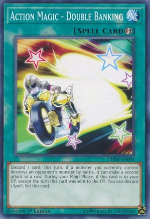 Action Magic - Double Banking (CHIM-EN094) - Chaos Impact 1st Edition
