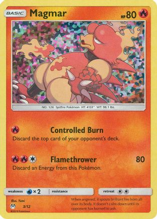 Magmar 3/12 - McDonalds Collection 2019 Holofoil