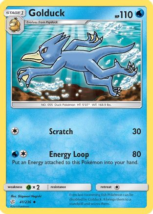 Golduck 41/236 - Cosmic Eclipse Reverse Holofoil