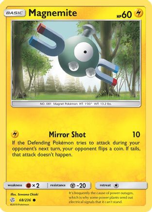 Magnemite 68/236 - Cosmic Eclipse Reverse Holofoil