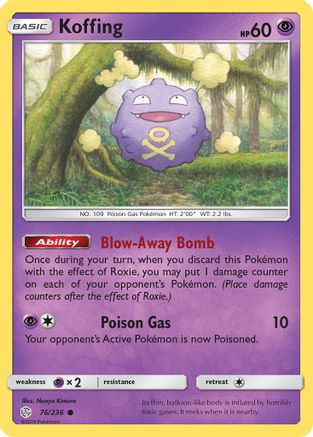 Koffing 76/236 - Cosmic Eclipse