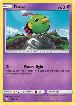 Natu 78/236 - Cosmic Eclipse Reverse Holofoil