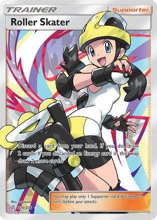 Roller Skater (Full Art) 235/236 - Cosmic Eclipse Holofoil