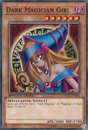 Dark Magician Girl (EVSD-EN001) - Event Pack Speed Duel Unlimited