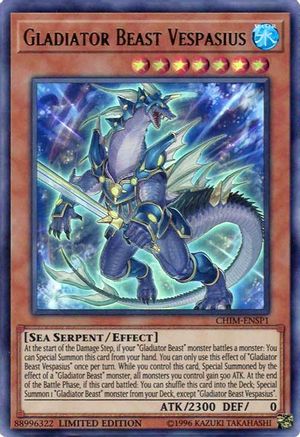 Gladiator Beast Vespasius (CHIM-ENSP1) (CHIM-ENSP1) - Chaos Impact Limited