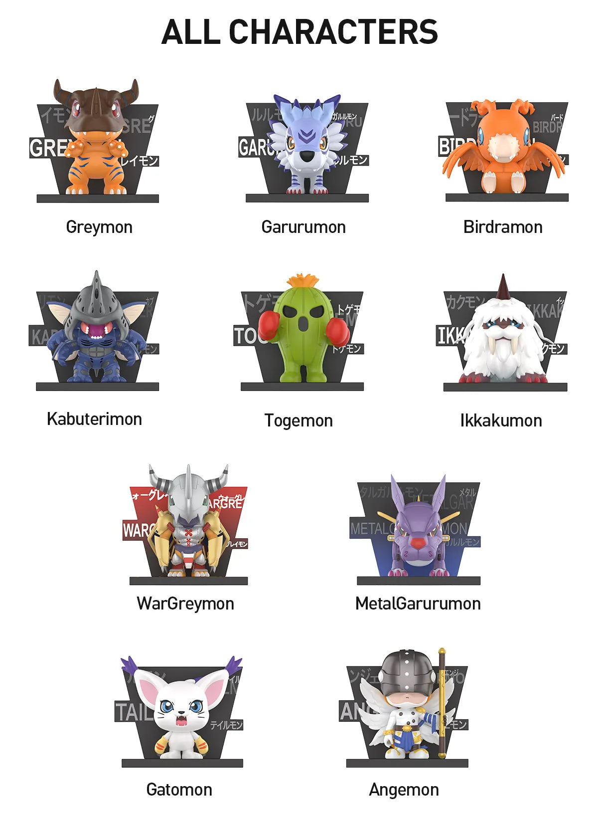 DIGIMON Digimon Adventures Fridge Magnet Blind Boxes