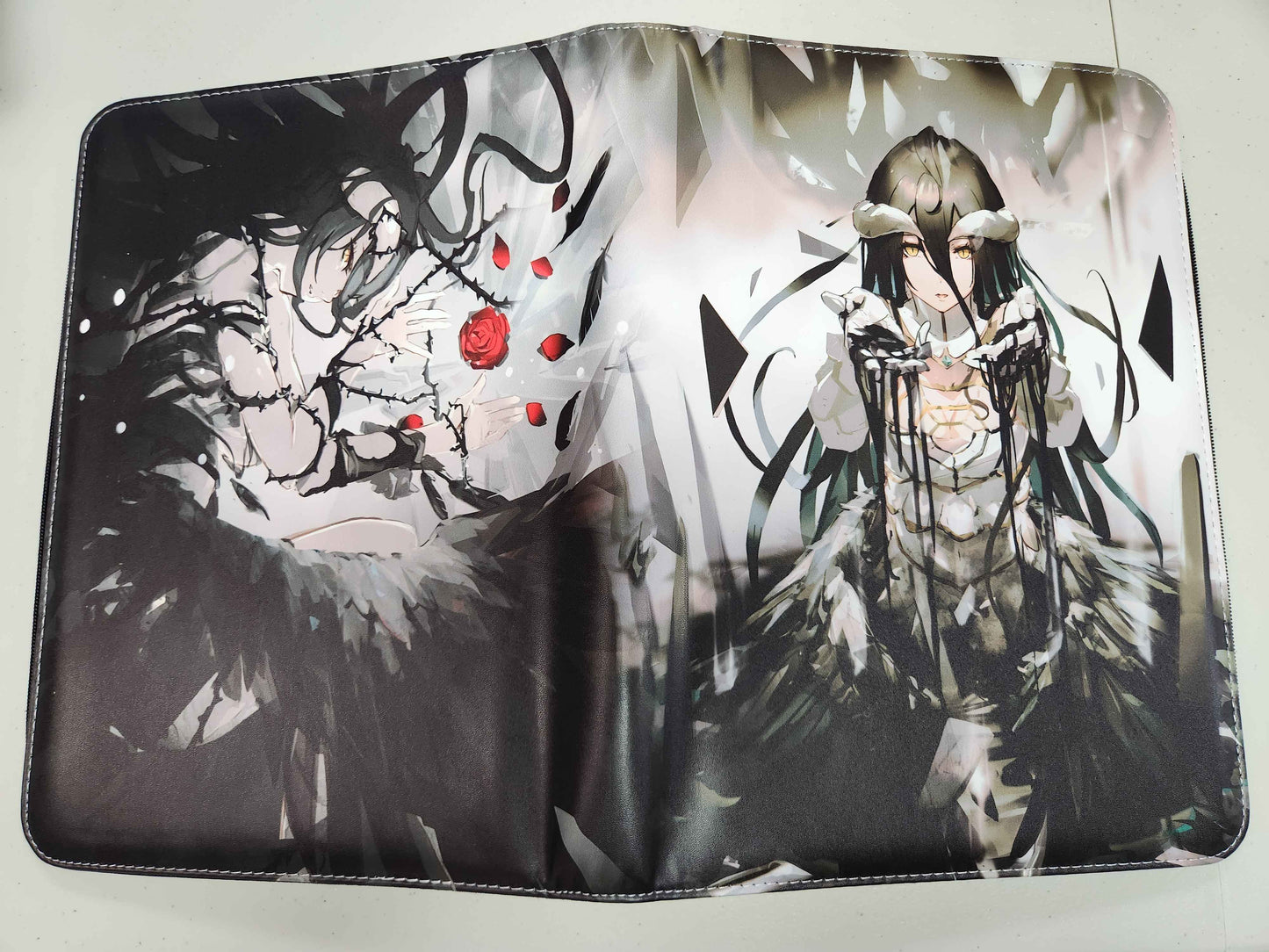Overlord Albedo Unofficial 9 Pocket Zippered Binder 360 Slot