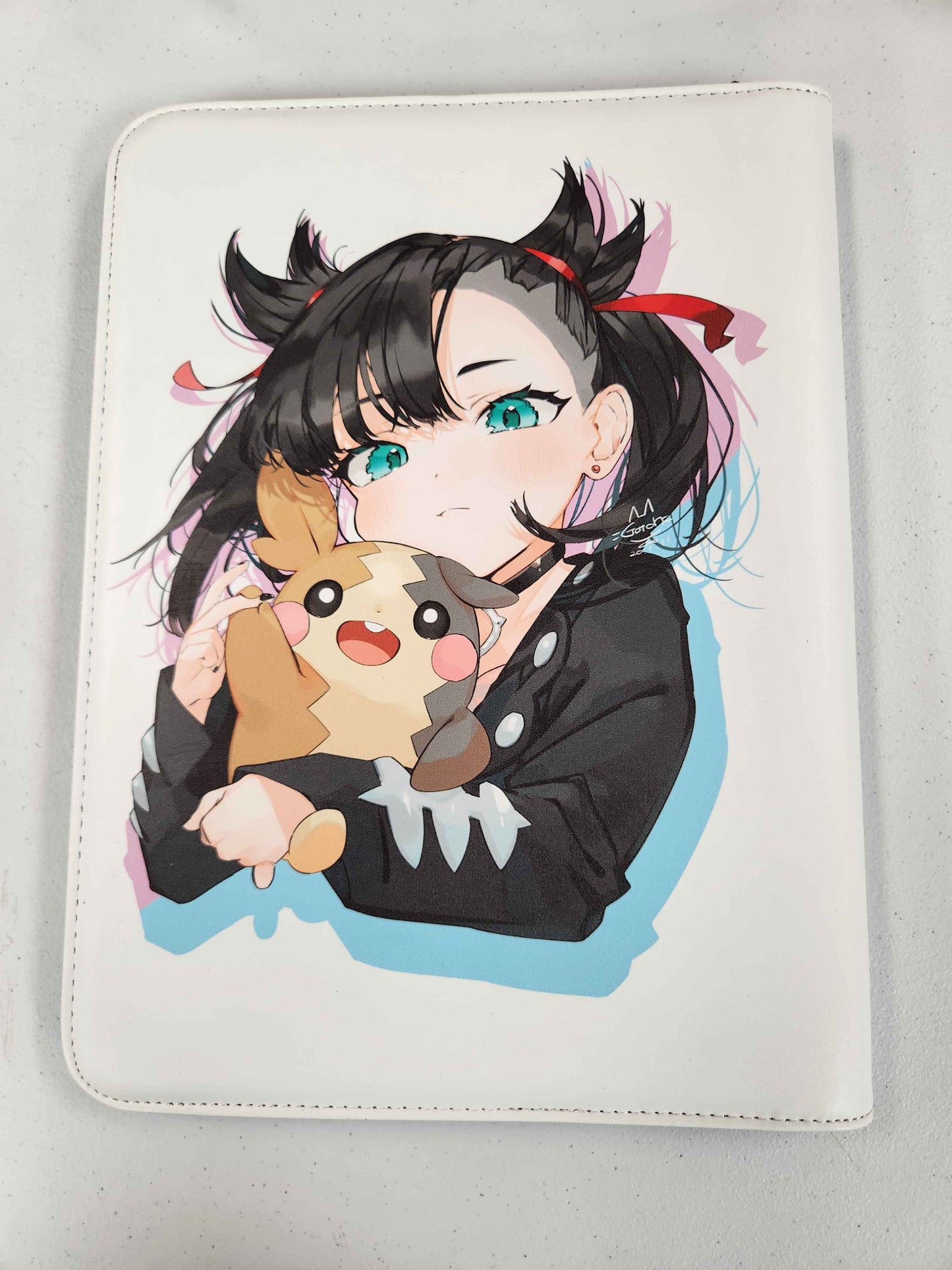 Pokemon Marnie & Morpeko Unofficial 9 Pocket Zippered Binder 360 Slot
