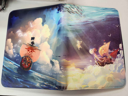 One Piece Thousand Sunny Going Merry Ship Unofficial 9 Pocket Zippered Binder 360 Slot