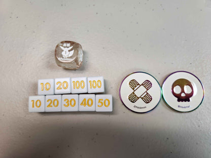 Pokemon Eeveelution Dice Set + Dice Box Official