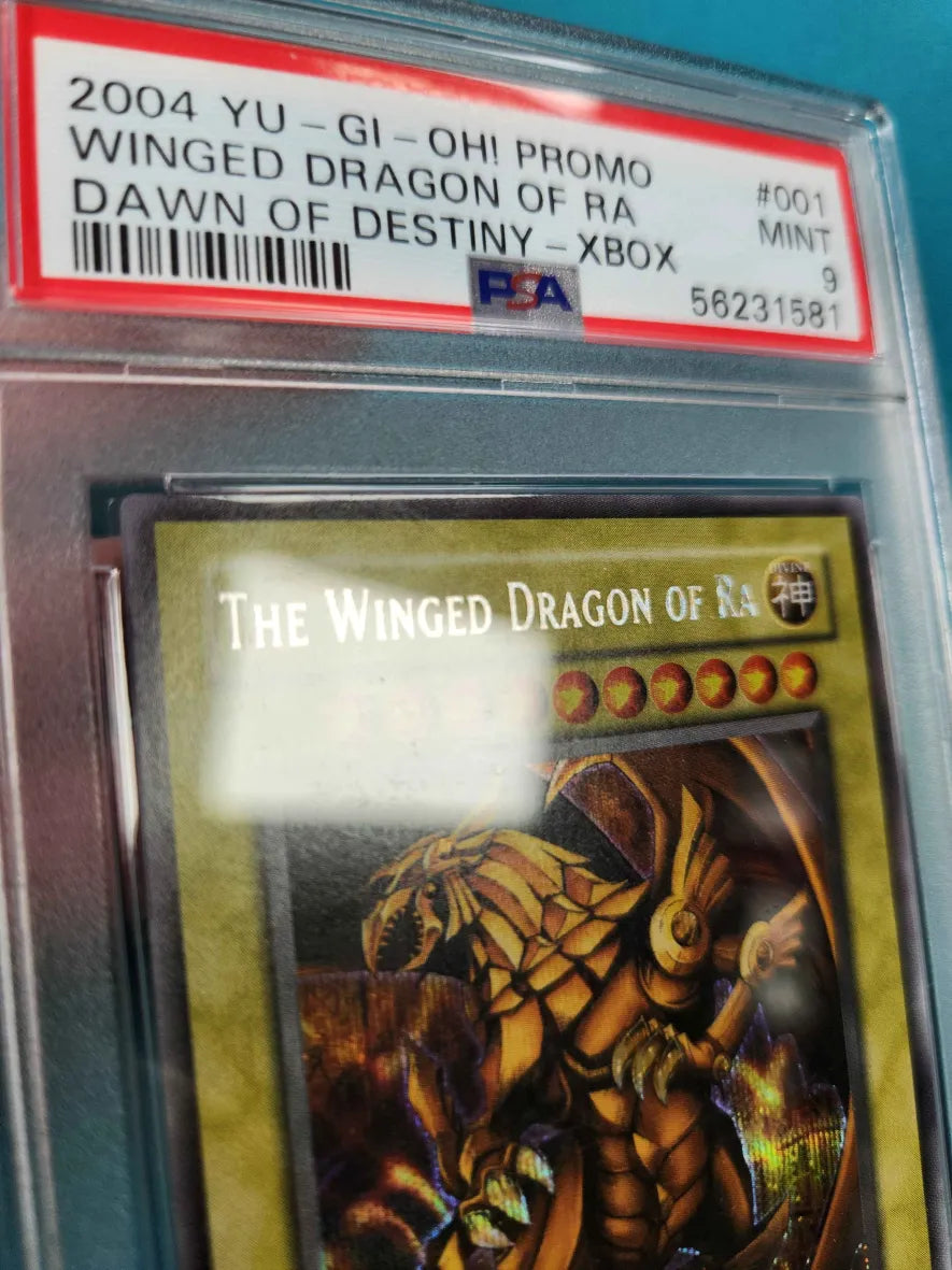 Yugioh The Winged Dragon of Ra DOD 001 PSA 9