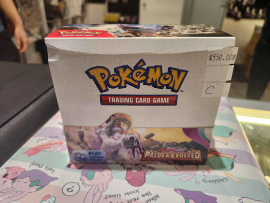 Pokemon Paldea Evolved Booster Box Opened Seal (c) (w)