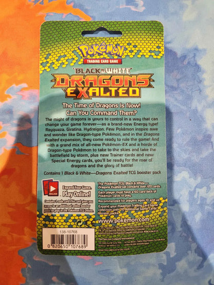 POKEMON Black and White Dragons Exalted Booster Pack (w)