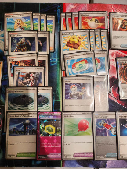 Pokemon Mega lucario ex Hariyama Deck