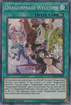 Dragonmaid Welcome (MYFI-EN024) - Mystic Fighters 1st Edition