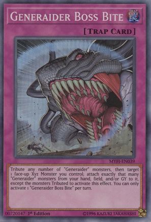 Generaider Boss Bite (MYFI-EN039) - Mystic Fighters 1st Edition