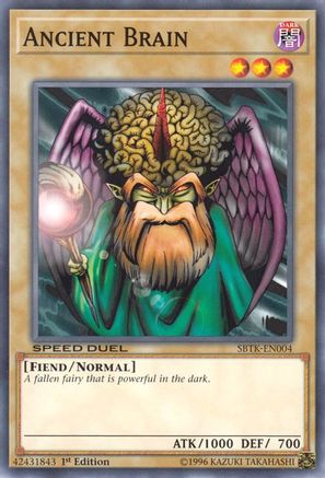 Ancient Brain - SBTK-EN004 - Speed Duel: Trials of the Kingdom 1st Edition