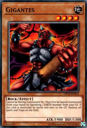 Gigantes (OP12-EN013) - OTS Tournament Pack 12 Unlimited