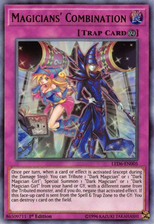 Magicians' Combination (LED6-EN005) - Legendary Duelists: Magical Hero 1st Edition