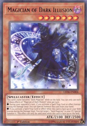 Magician of Dark Illusion (LED6-EN006) - Legendary Duelists: Magical Hero Unlimited