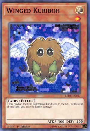 Winged Kuriboh (LED6-EN017) - Legendary Duelists: Magical Hero 1st Edition