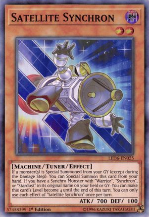 Satellite Synchron (LED6-EN025) - Legendary Duelists: Magical Hero 1st Edition