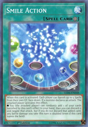 Smile Action (LED6-EN048) - Legendary Duelists: Magical Hero 1st Edition