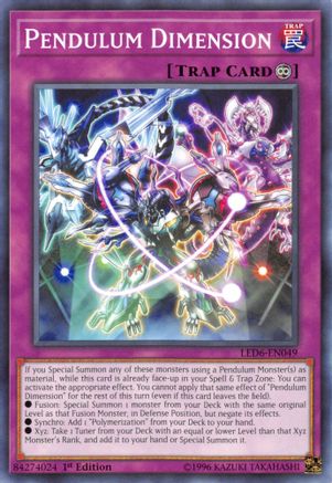 Pendulum Dimension - LED6-EN049 - Legendary Duelists: Magical Hero 1st Edition