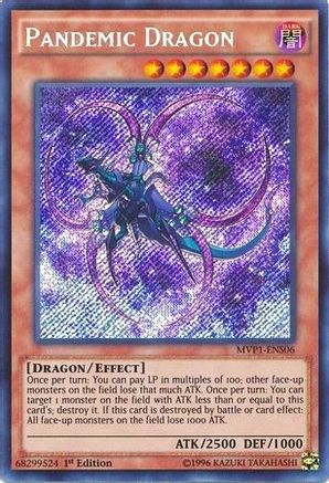 Pandemic Dragon (MVP1-ENS06) - The Dark Side of Dimensions Movie Pack: Secret Edition 1st Edition