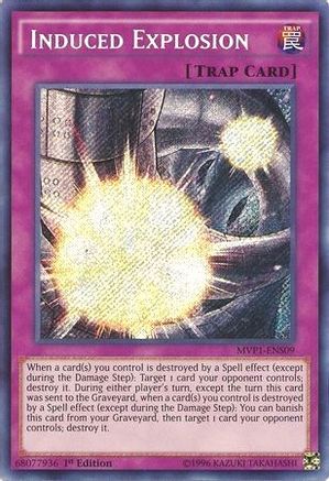 Induced Explosion (MVP1-ENS09) - The Dark Side of Dimensions Movie Pack: Secret Edition 1st Edition