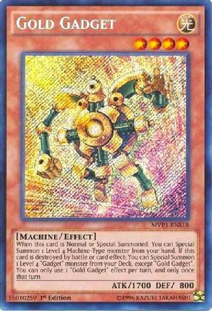 Gold Gadget (MVP1-ENS18) - The Dark Side of Dimensions Movie Pack: Secret Edition 1st Edition