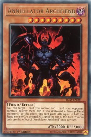 Annihilator Archfiend - IGAS-EN000 - Ignition Assault Unlimited