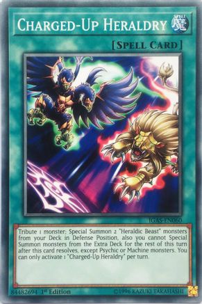 Charged-Up Heraldry (IGAS-EN060) - Ignition Assault 1st Edition