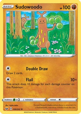 Sudowoodo 100/202 - Sword & Shield