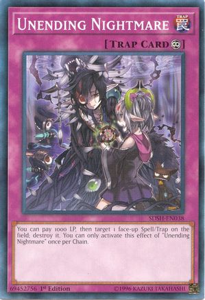 Unending Nightmare (SDSH-EN038) - Structure Deck: Shaddoll Showdown 1st Edition