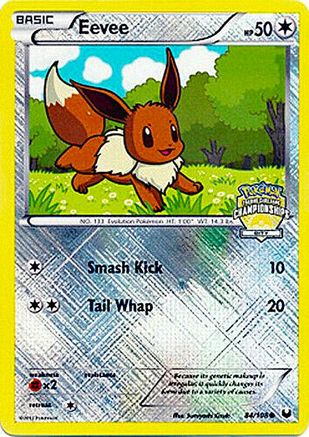 Eevee - 84/108 (City Championships) 84 - League & Championship Cards Reverse Holofoil