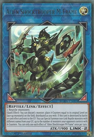 Alien Shocktrooper M-Frame - DUOV-EN003 - Duel Overload 1st Edition