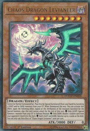 Chaos Dragon Levianeer (DUOV-EN058) - Duel Overload 1st Edition