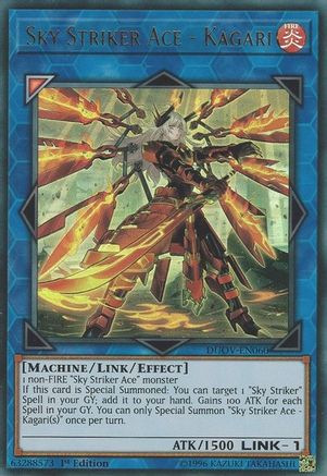 Sky Striker Ace - Kagari (DUOV-EN060) - Duel Overload 1st Edition