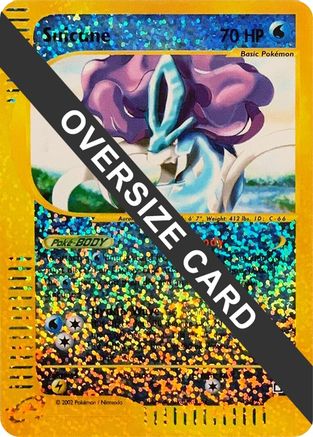 Suicune - 7/12 7 - Jumbo Cards Reverse Holofoil