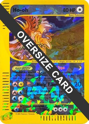 Ho-oh - 11/12 (Box Topper) 11 - Jumbo Cards Reverse Holofoil